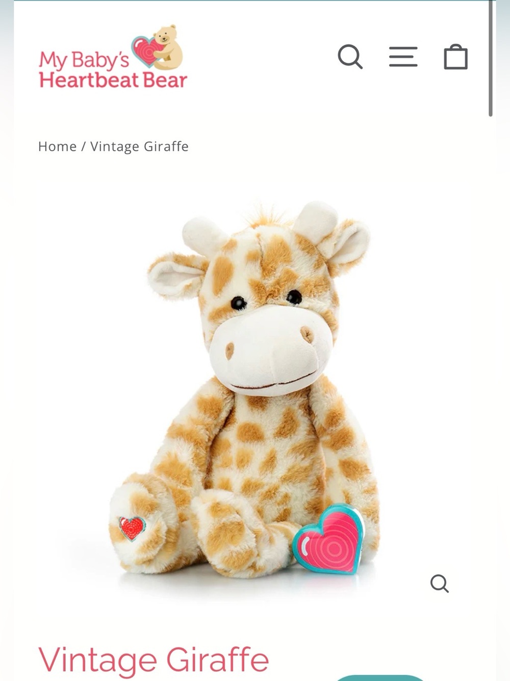 Heartbeat Giraffe